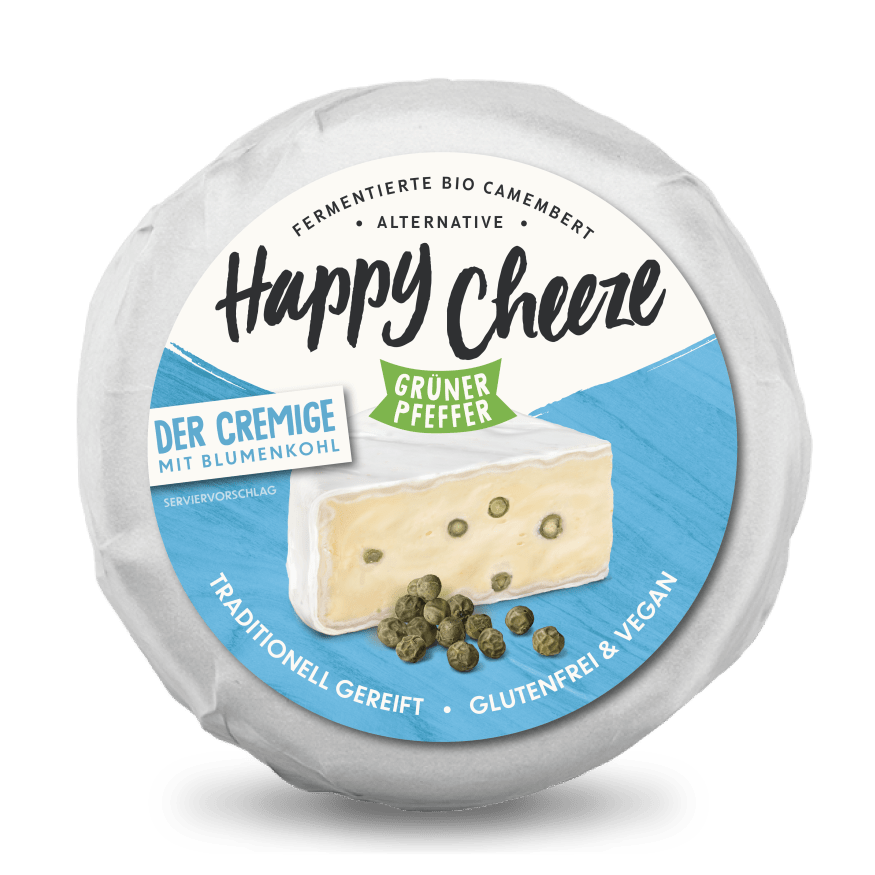 Bio Happy Cheeze Der Cremige Grüner Pfeffer 150g - Veganz Shop