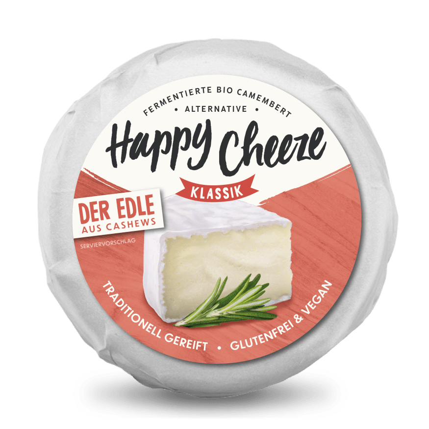 Bio Happy Cheeze Der Edle Klassik 100g MHD - Ware - Veganz Shop