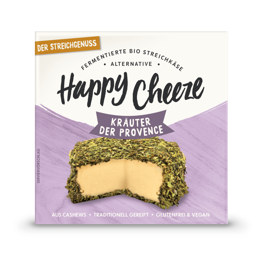Bio Happy Cheeze Der Streichgenuss Kräuter der Provence 100g - Veganz Shop