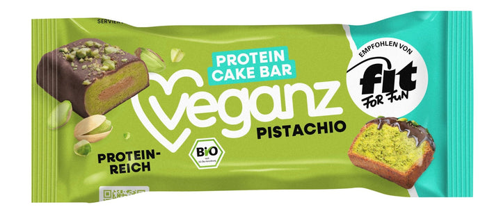Bio Veganz Protein Cake Bar Pistachio 45g - Veganz Shop