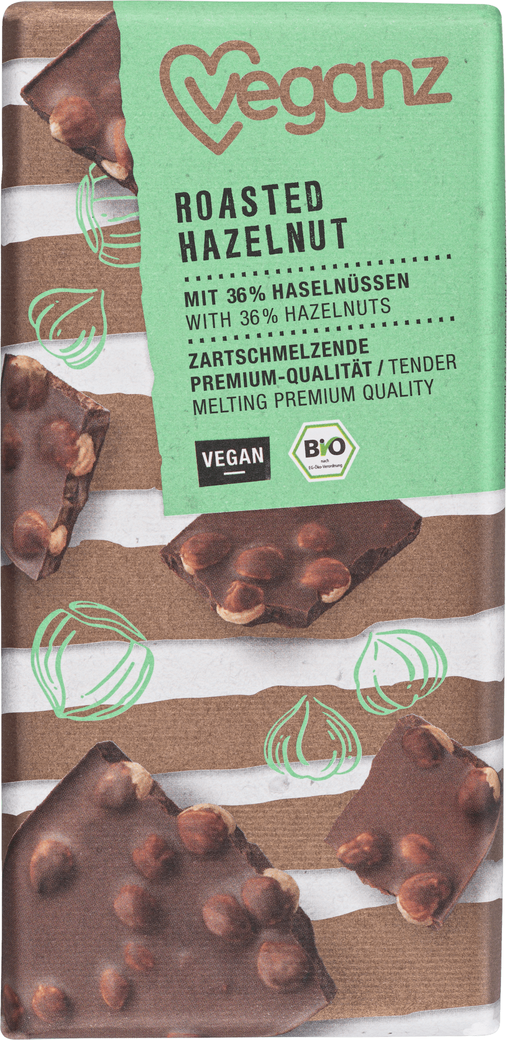 Bio Veganz Roasted Hazelnut 90g MHD - Ware - Veganz Shop