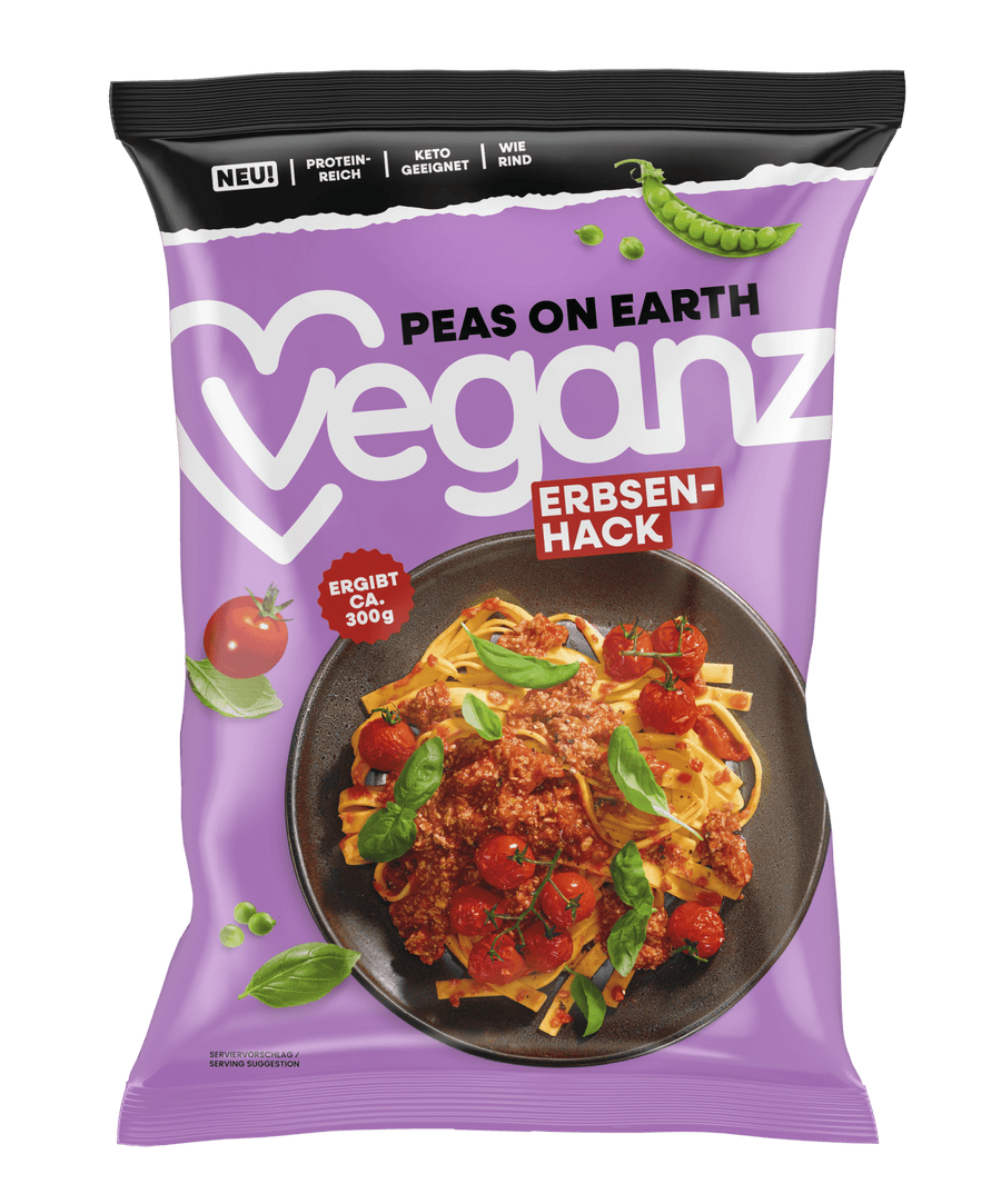 Veganz Peas on Earth Erbsen - Hack 100g - Veganz Shop