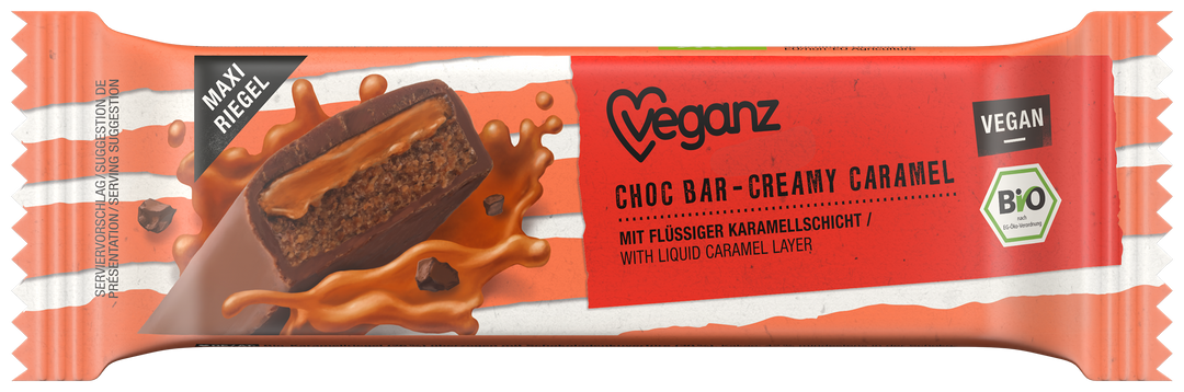 Caramello cremoso al cioccolato veganz biologico 50g