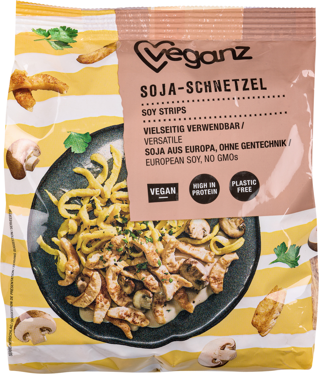 Veganz sojastrimler 300g