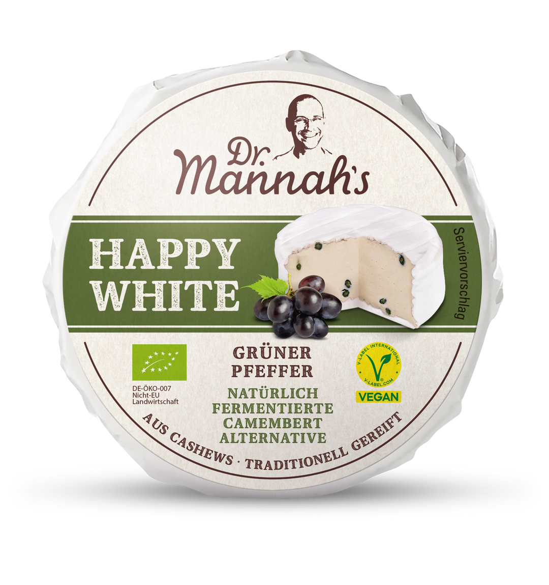 Happy White mit grünem Pfeffer 120g - Kennenlern-Angebot
