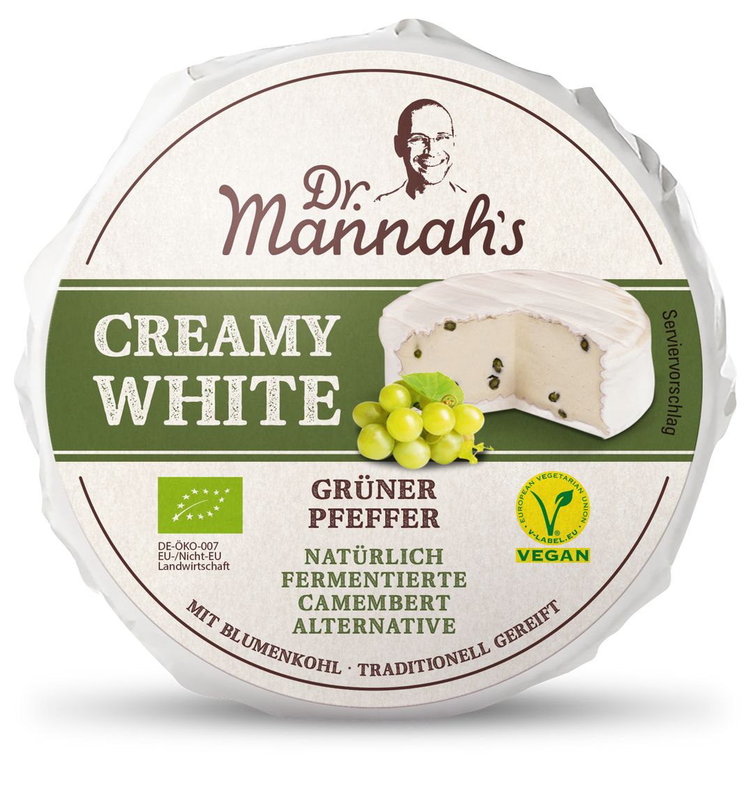 Creamy White with green pepper 150g - special offer