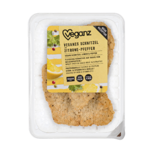 Veganz Veganes Schnitzel Zitrone-Pfeffer 200g - MHD-Ware