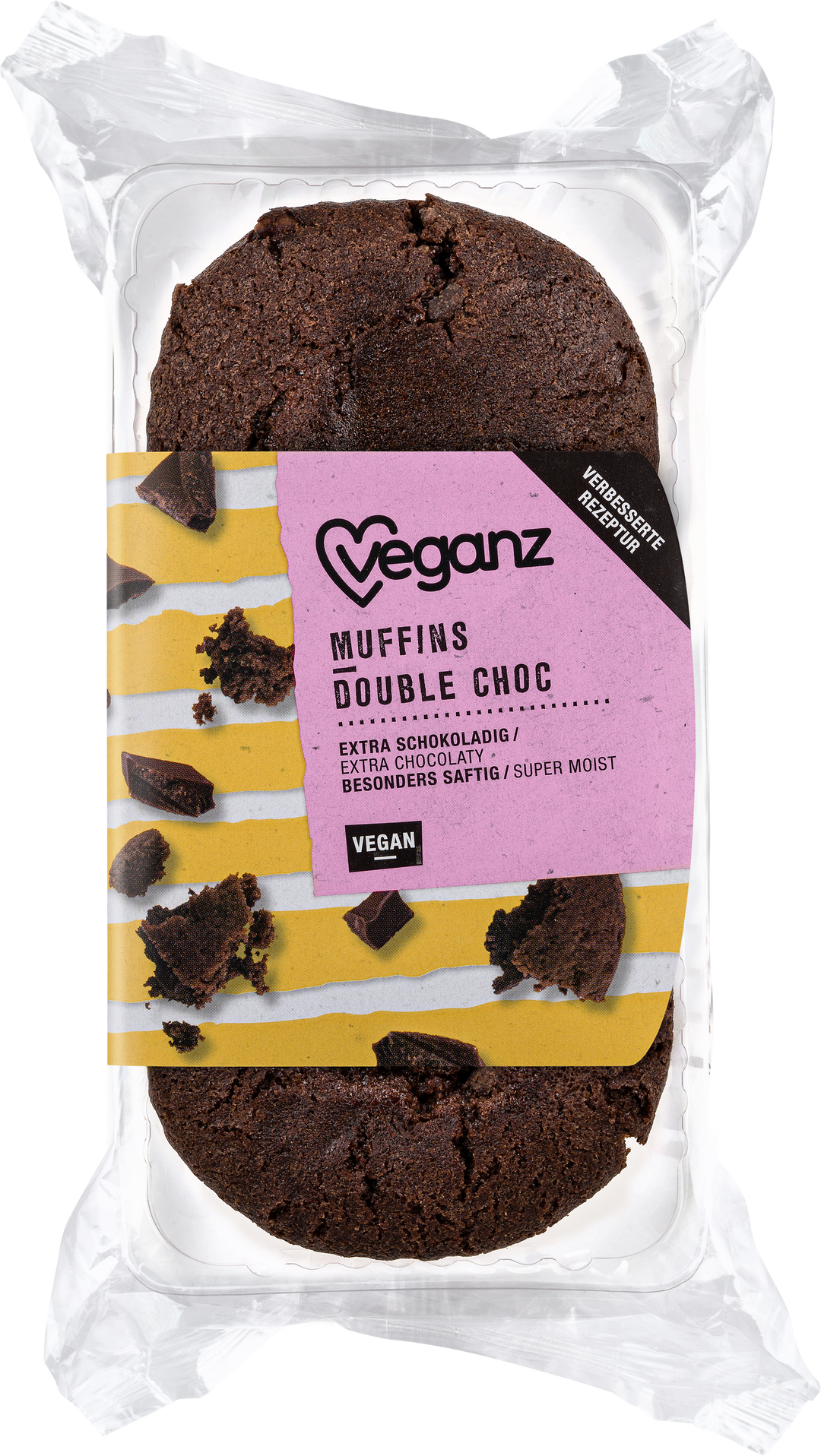 Veganz Muffins Double Choc 150g