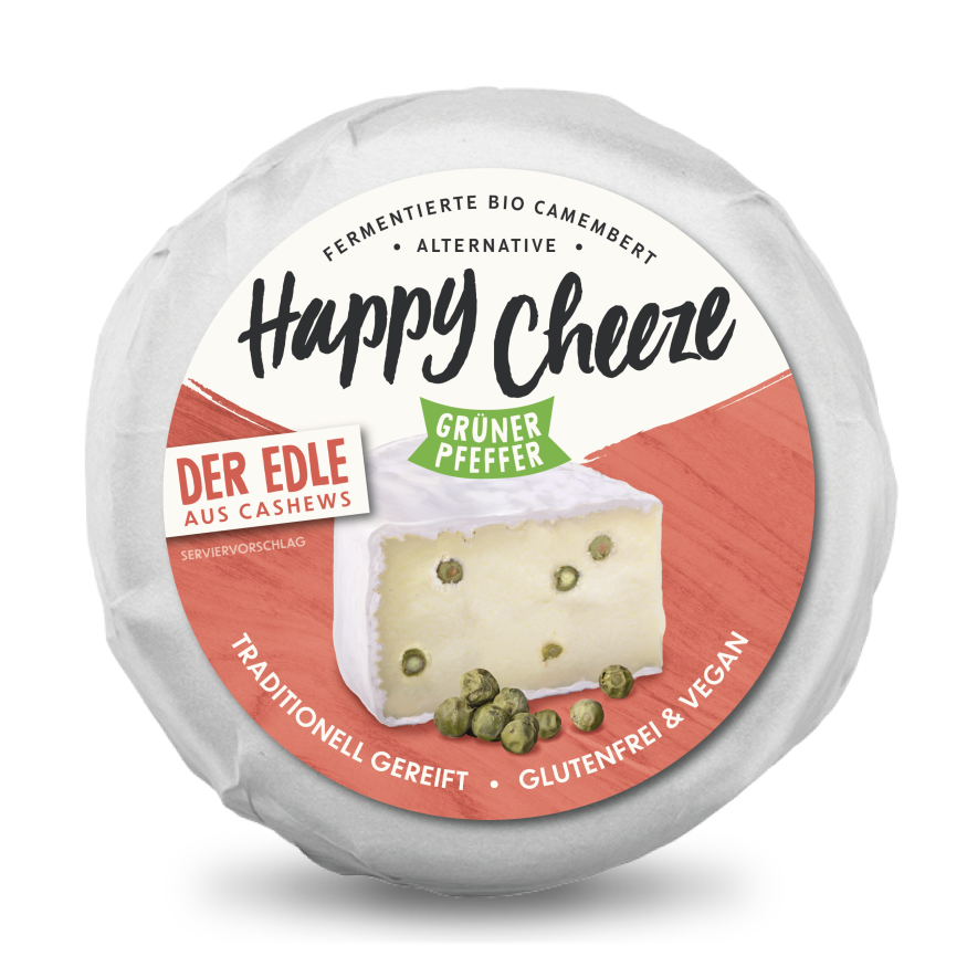 Organic Happy Cheeze The Noble Green Pepper 100g