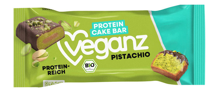 Bio Veganz Protein Cake Bar Pistachio 45g - Veganz Shop