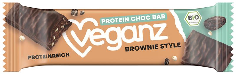 Bio Veganz Protein Choc Bar Brownie Style 50g - Veganz Shop