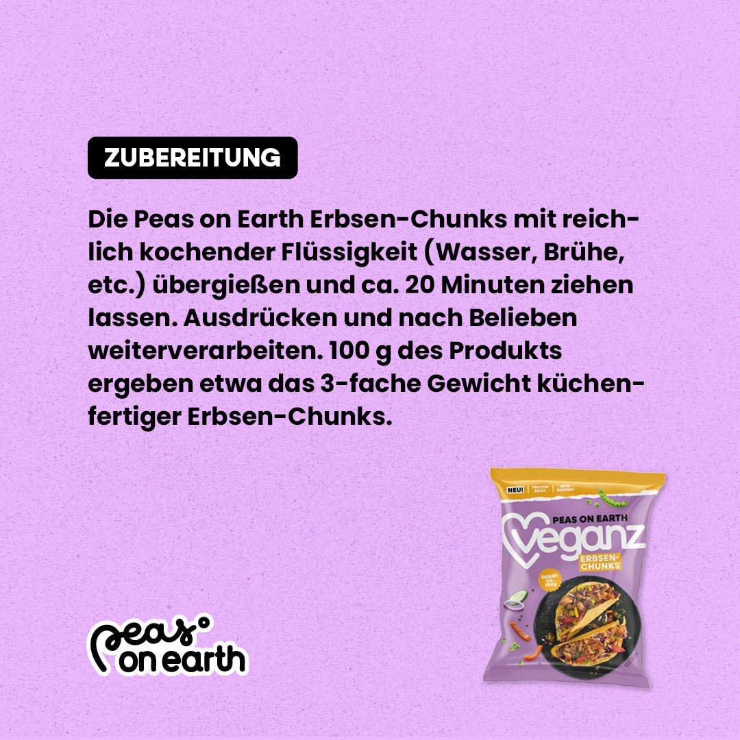 Peas on Earth im Doppel - Pack Box exklusiv - Veganz Shop