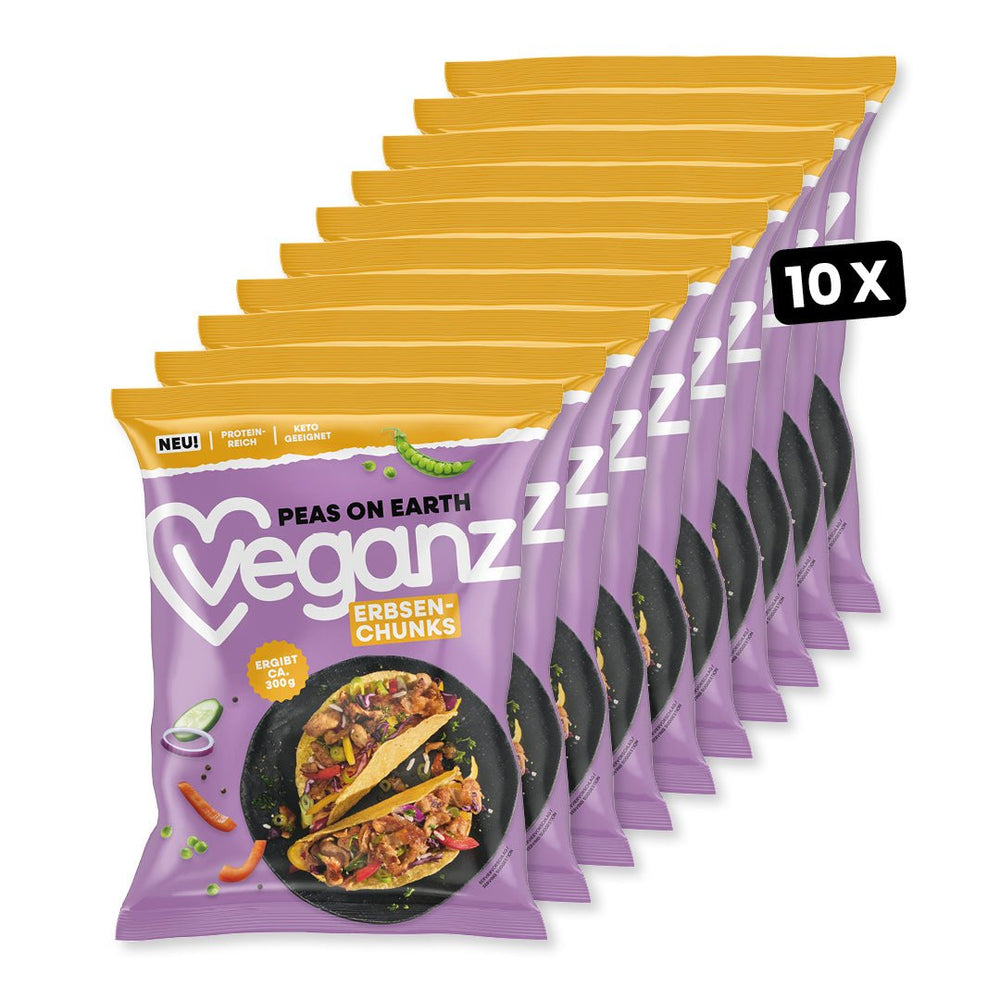 Veganz Peas on Earth Erbsen - Chunks 100g - Veganz Shop