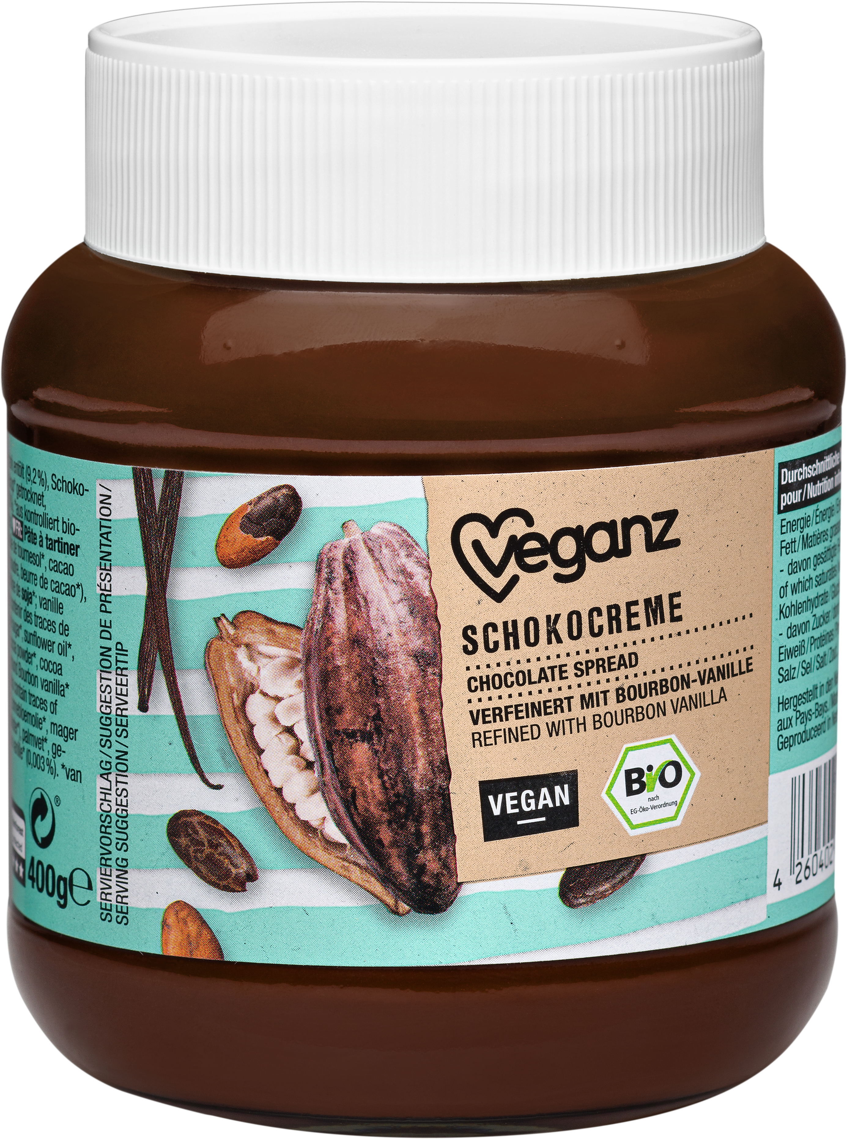 Organic Veganz chocolate cream – Veganz Shop