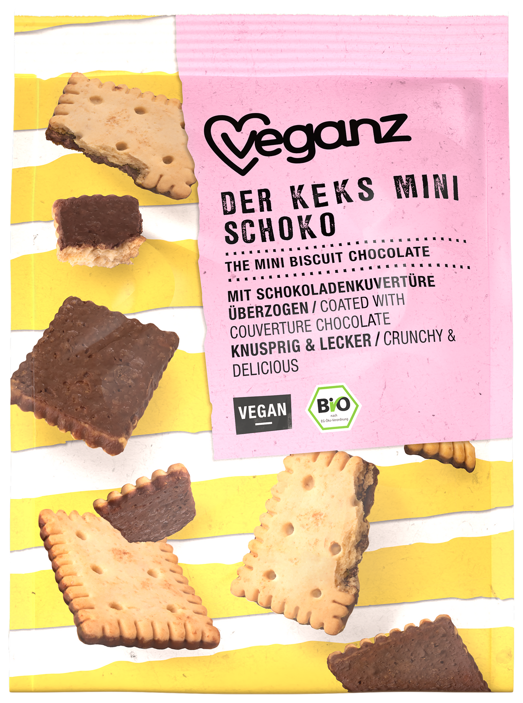 Bio Veganz The Biscuit Mini Chocolade 125g