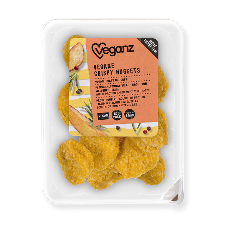 Veganz Vegane Crispy Nuggets 200g