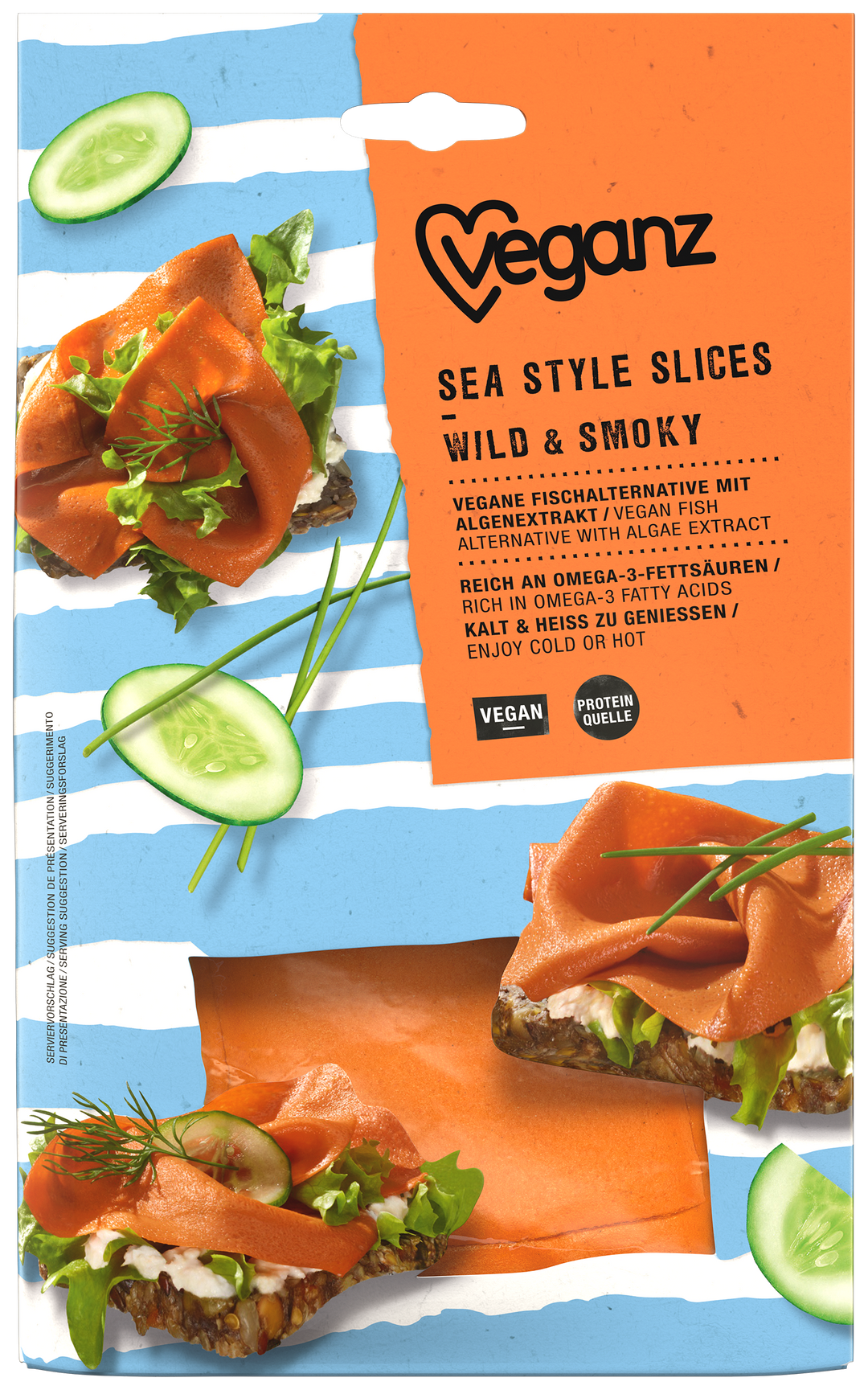 Veganz Sea Style Slices Wild & Smoky 80g